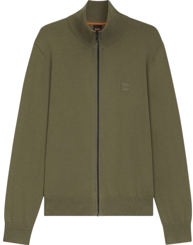 Boss Heren Vest Groen 50543692/342 Kanozip_S