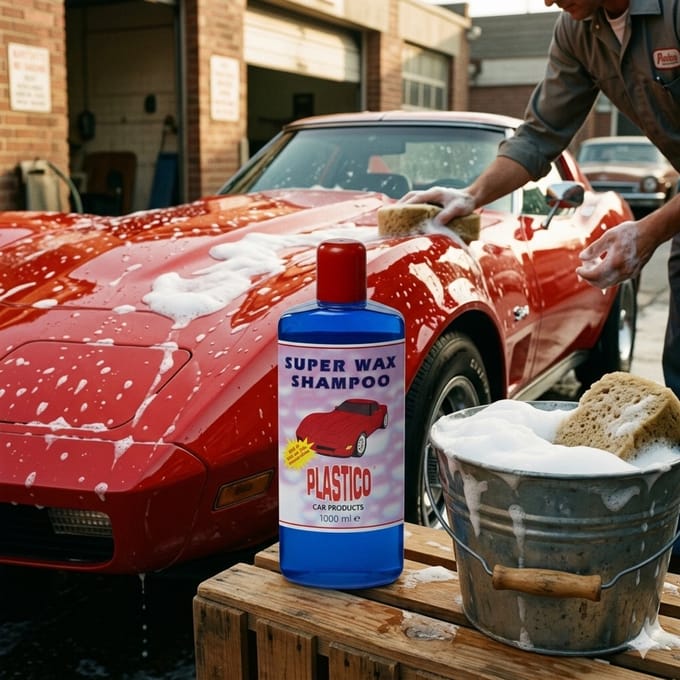 Plastico Super Wax Shampoo 1000 Ml