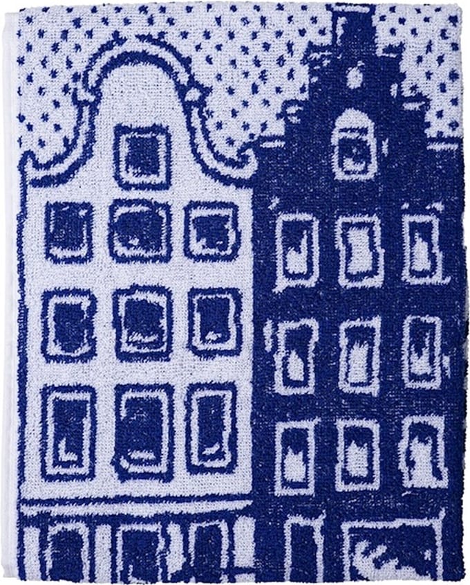Keukendoek Huisjes - Katoen - 50x55 cm