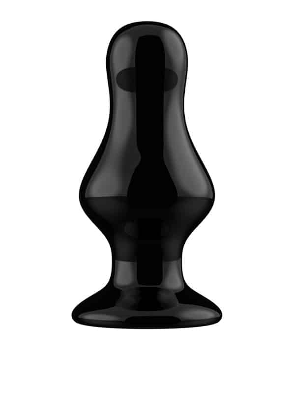 Chrystalino by Shots - Missy - Vibrating Glass Butt Plug with Suction Cup