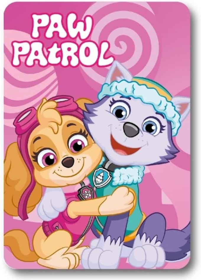 Paw Patrol Fleecedeken - Skye en Everest