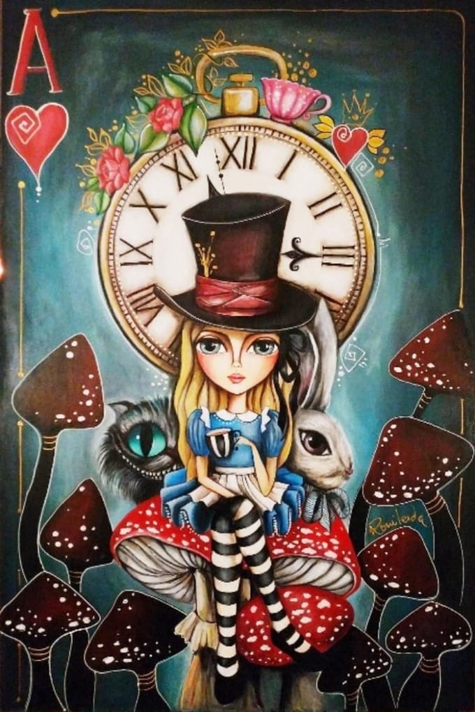 Magnolia puzzel Tea Time met Alice - 1000 stukjes legpuzzel.