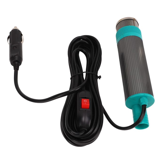 12V Draagbare Elektrische Olie Water Afzuigpomp met 5m Kabel Vloeistof Diesel Kerosine Overbrengen voor Camper