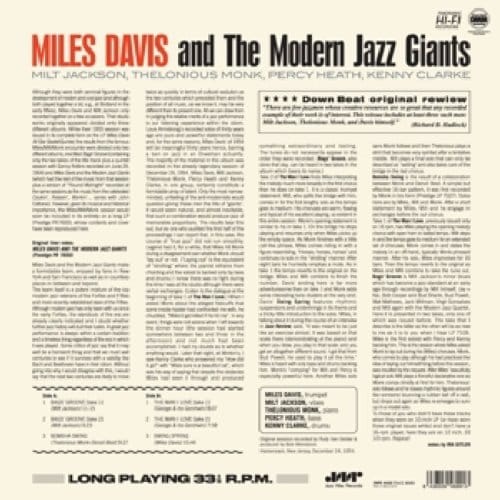 And The Modern Jazz Giants - Miles Davis