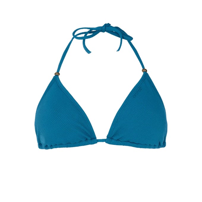 Protest Mixaleras – Triangel bikini top Dames – Koordsluiting – Uitneembare vulling – Mix & Match – Surfing Blue