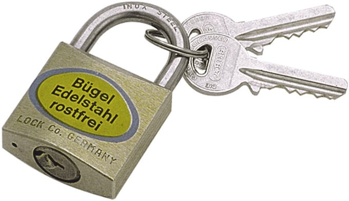 Hangslot cilinder Abus type 85 IB Size M 40mm