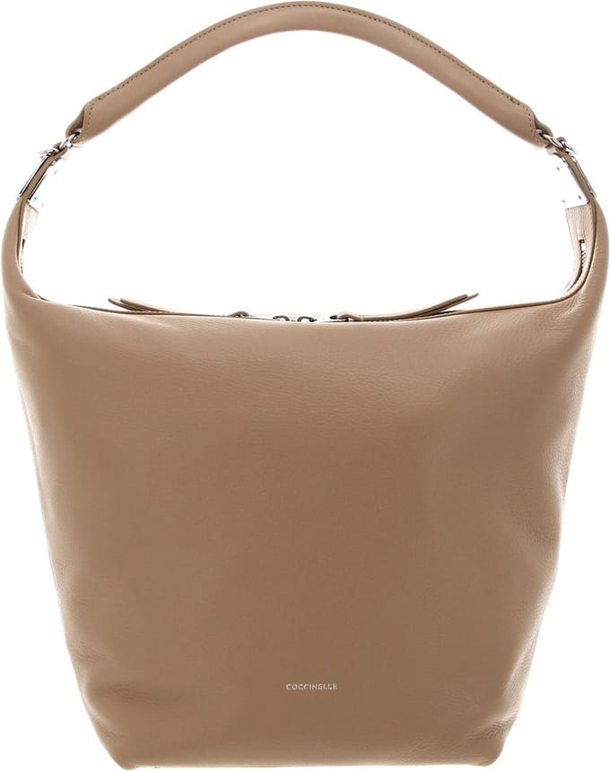COCCINELLE Leren Schoudertas Mintha Handbag Toasted Beige