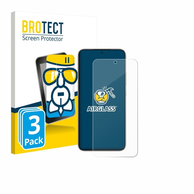 Screenprotector 3 Stuks voor Honor X70i Beschermglas transparant