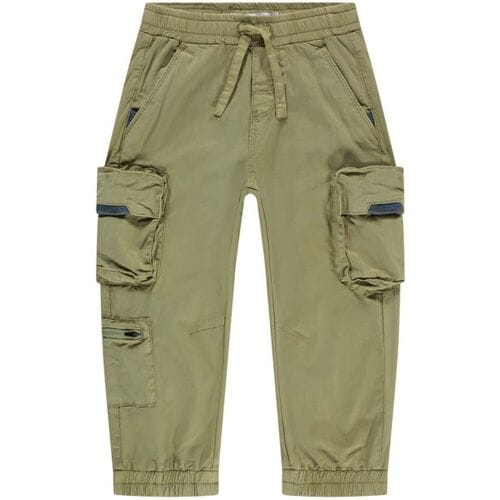 Stains & Stories peuter broek Light Olive Green 92 heren