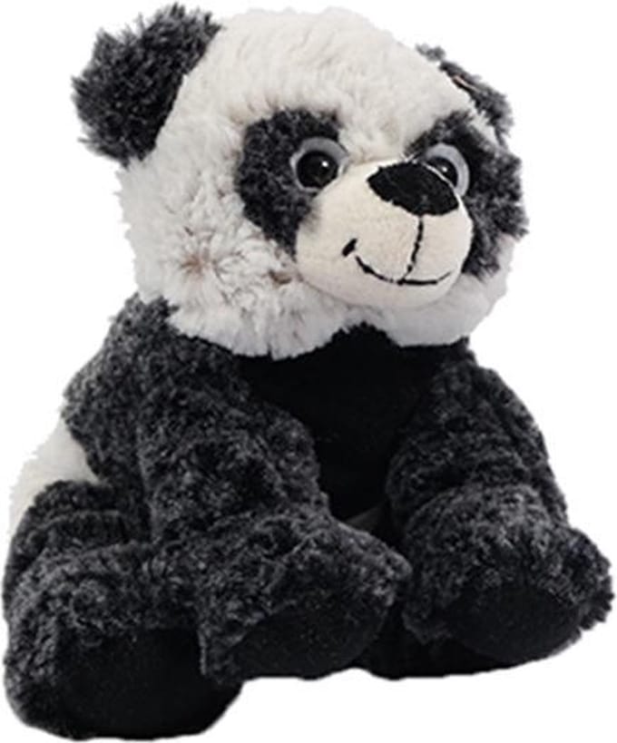 Pia Soft Toys - Panda - Pluche Knuffeldier - zittend - 17 cm