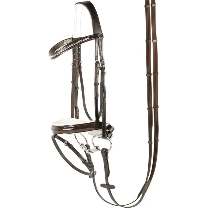 Harry's Horse Hoofdstel Chique Bruin - pony