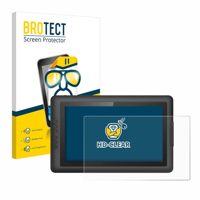 BROTECT - Screenprotector voor XP-Pen Artist 15.6 - Folie Beschermfolie transparant