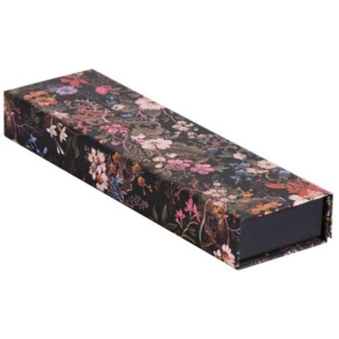 Paperblanks pencil case, formaat 22 x 3 x 6,5 cm., uitvoering floralia
