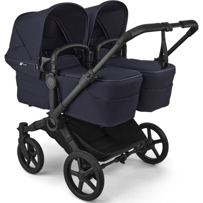 Bugaboo Donkey 6 Twin Kinderwagen - Deep Indigo Bekleding deep indigo bekleding