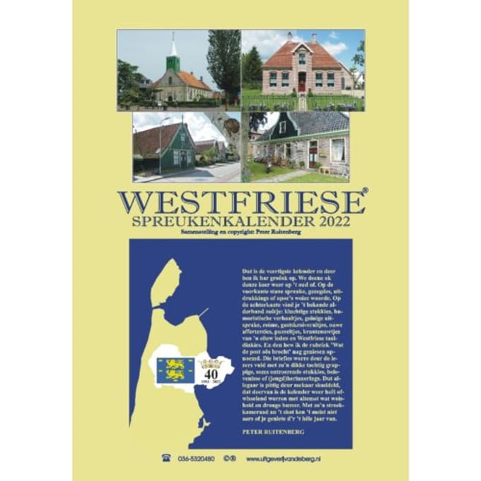 Westfriese Spreukenkalender 2022