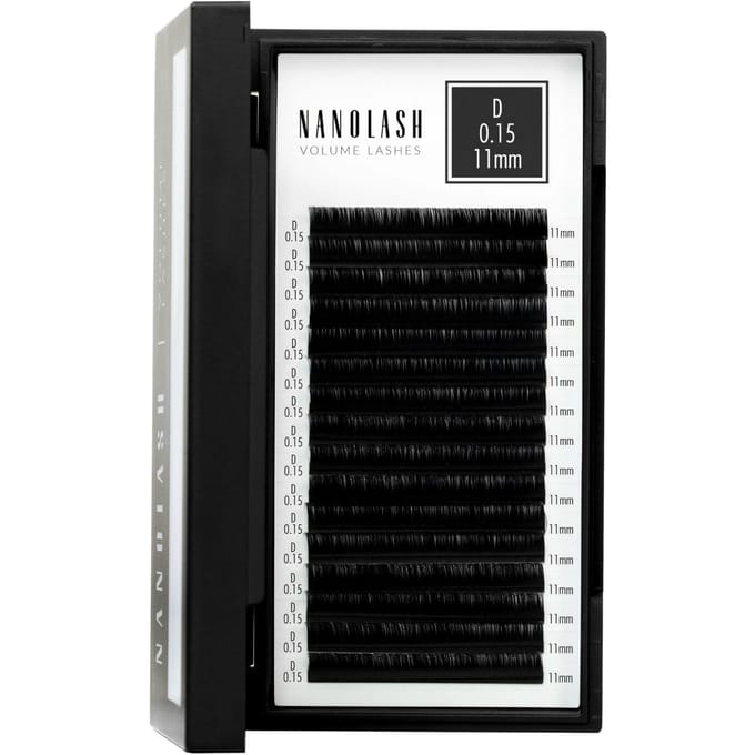Nanolash Volume Lashes - 0.15 D 11mm - 16 stuks