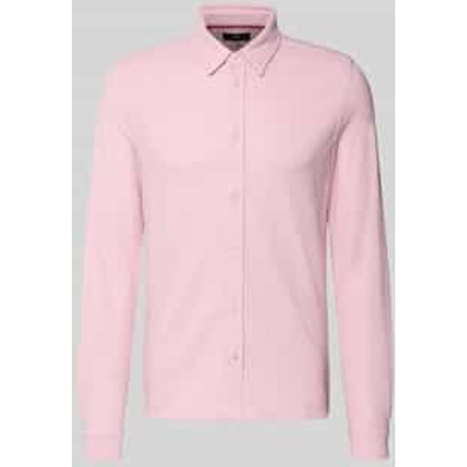slim fit vrijetijdsoverhemd met kentkraag model 'Roni'