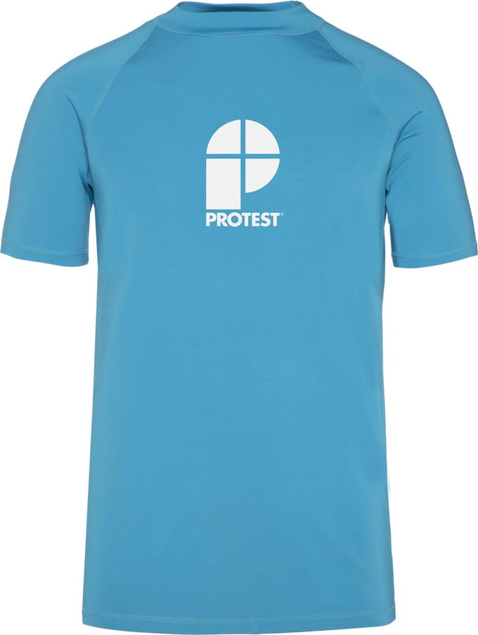 Protest PRTCater – Uv shirt Heren – Korte mouwen – Ronde hals – Wit