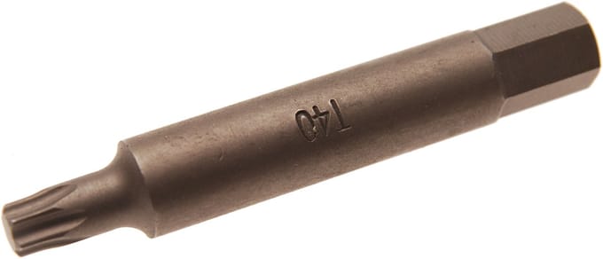 BGS Bit lange aandrijving buitenzeskant 10 mm (3/8") T-profi...