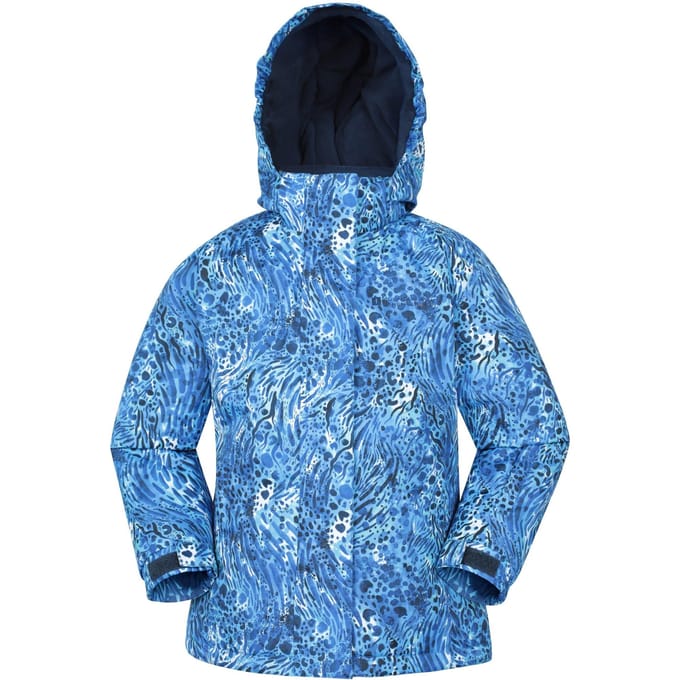 Mountain Warehouse Ski jas voor kinderen/kleuters Sneeuwklokje aquarel (Blauw)