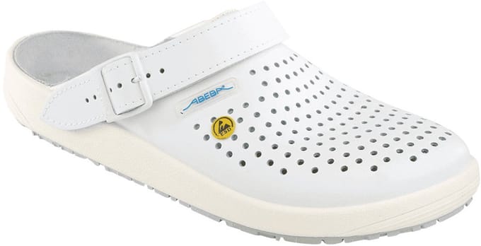 Abeba 5300 ESD werksandaal - wit maat 40