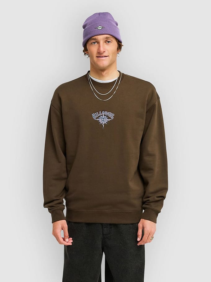 Billabong Burleigh Sweatshirt Bruin S Man