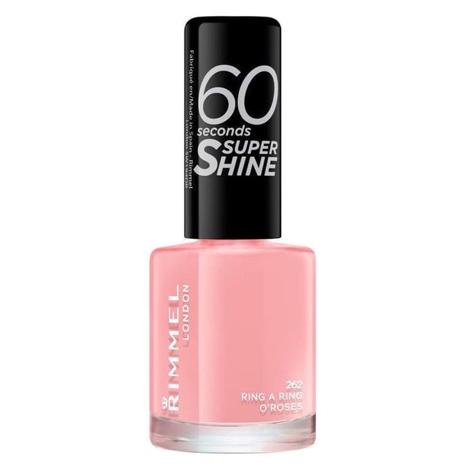 Rimmel 60 Seconds Super Shine Nail Polish 262 Ring a Ring o Roses 8 ml