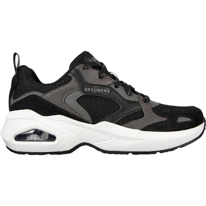 Skechers Uno-sneakers van suède voor dames (Zwart)