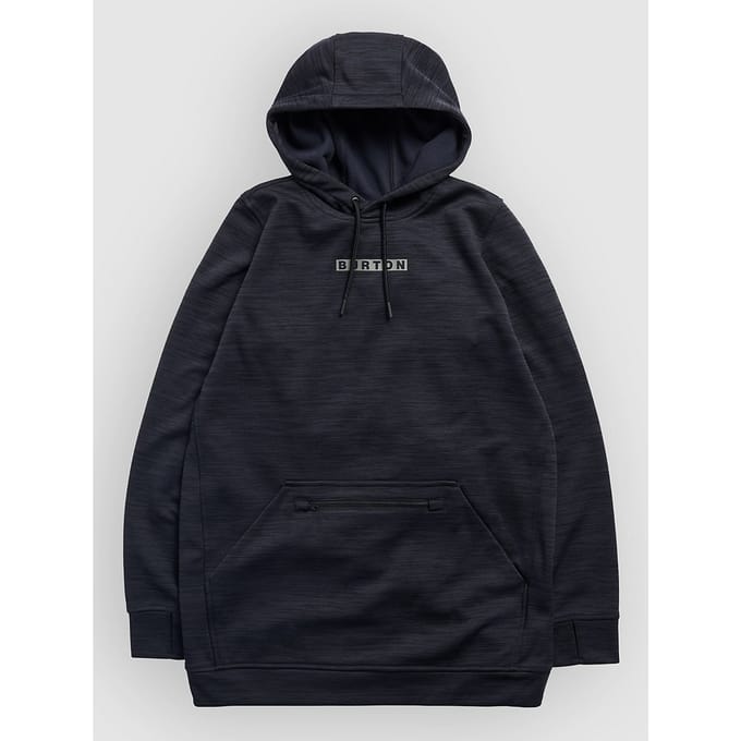 Burton Oak Long Hoodie zwart
