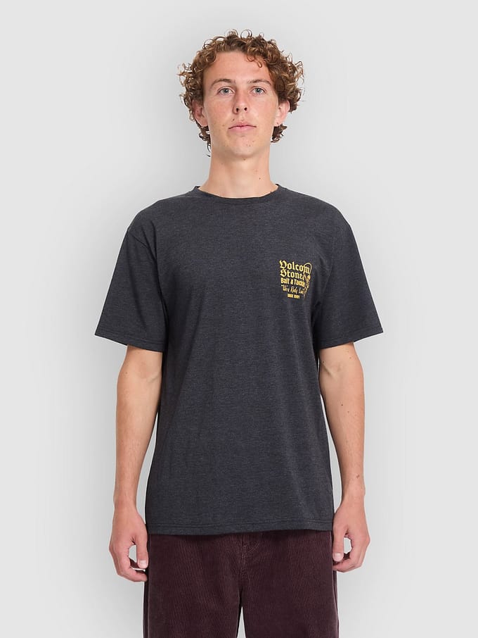 Volcom Reely Lucky Hth T-Shirt zwart