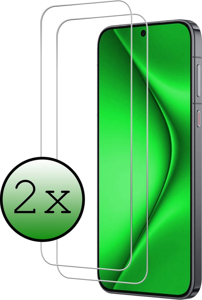 Screenprotector - 2 Stuks Geschikt voor Huawei Pura 70 Pro - Extra Sterk - Beschermglas - Gehard Glas - Tempered Glass - Screen Protector