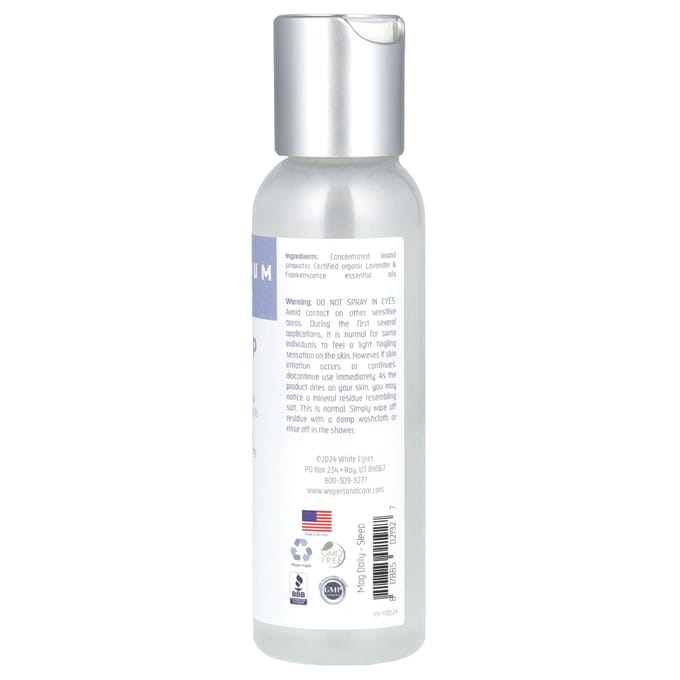 White Egret Personal Care, Magnesium Daily, Slaap, 2 fl oz (59 ml)