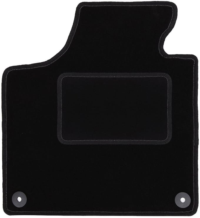 Bestuurdersmat zwart voor: Audi A3 8P hatchback, sportback, cabrio (2003-2011)