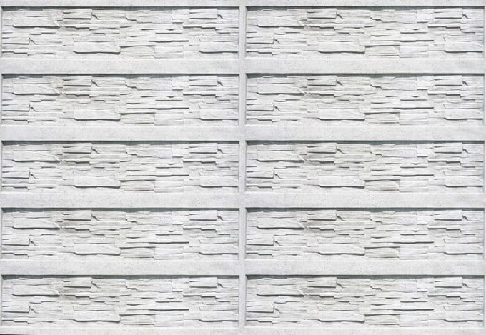 Fotobehang Brick Stone Texture White | XL - 208cm x 146cm | 130g/m2 Vlies