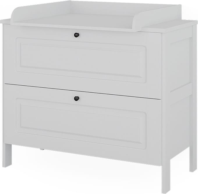 Vitalispa Ajaton Commode – 108 x 98 cm met 2 laden Wit