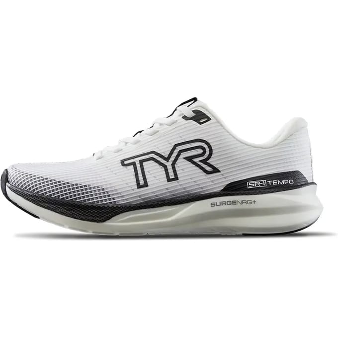 Tyr Sr1 Tempo Runner Hardloopschoenen Wit EU 38 Man