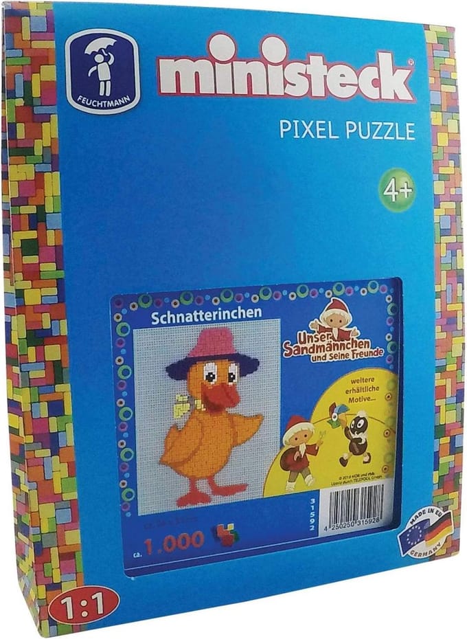 Ministeck Pixel Puzzel - Onze Zandman 1000-delig
