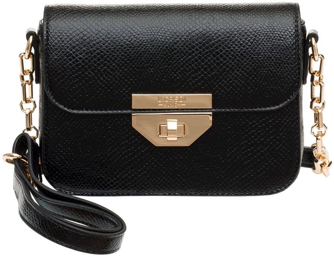 L.CREDI Peja Crossbody tas 19 cm - Dames - schwarz