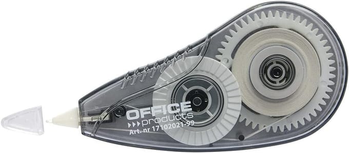 Correctieroller Muis - Correctietape Pen - Fouten Corrigeren - Oplosmiddelvrij - 10 Meter - Wit