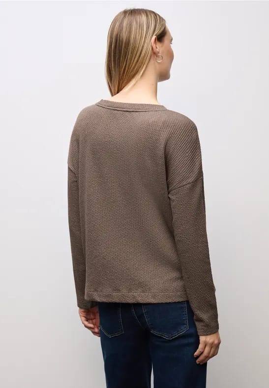 A324019 structure shirt w.buttons a