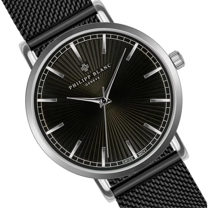 Horloge met band Philipp Blanc Vernier Link