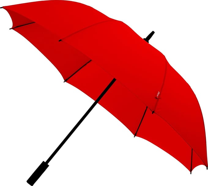 Falcone - Paraplu - Ø 120 cm - Automaat - Windproof - Licht - Rood