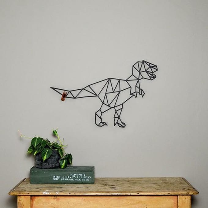 FBRK. Geometrische T-rex M - Chalky Grey