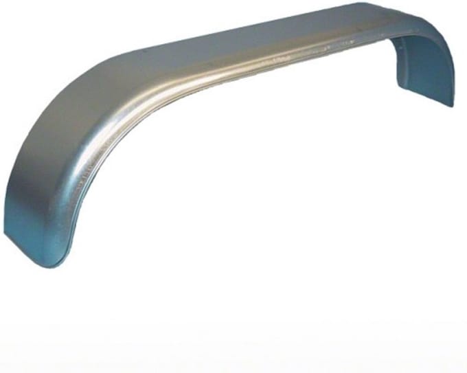 Dragon-Tools Spatbord metaal - tandem - gegalvaniseerd - 1520 x 220 x 380 mm