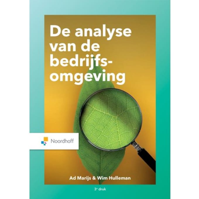 Analyse Van De Bedrijfsomgeving - Ad Marijs