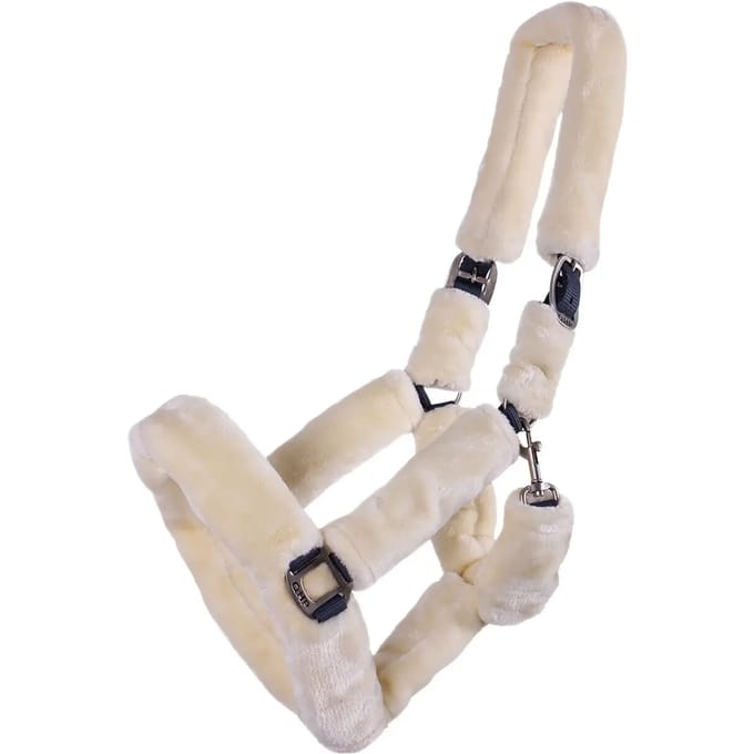 Qhp Halster Alaska Grijs-beige - middel