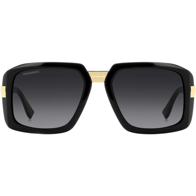 Dsquared2 D2 0178/S BLACK/GREY SHADED 57/19/145 Herrenbrillen Zonnebrillen