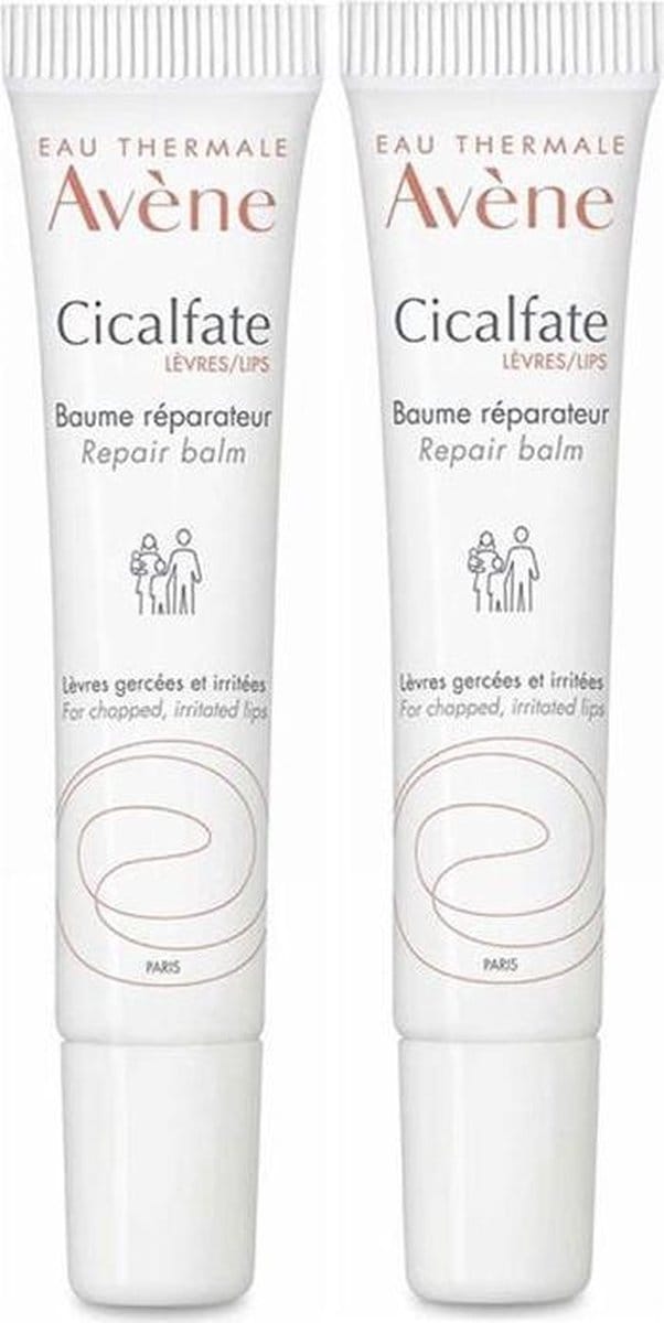 Avène Cicalfate Lippen Herstellende Balsem 2x10ml
