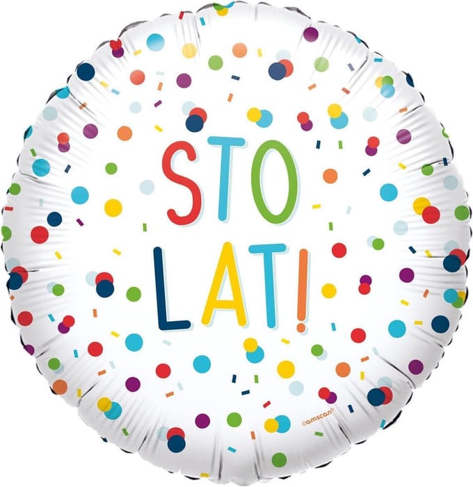 Amscan Ballon Confetti Verjaardag Folie Pools