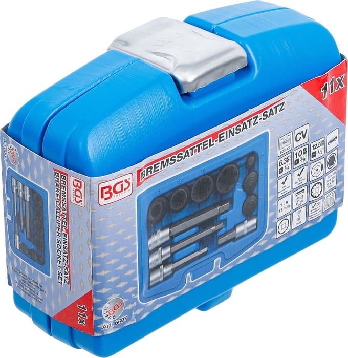 BGS Remklauw dopsleutelset 11 delig